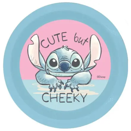Stitch Cheeky műanyag lapostányér termékfotó