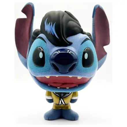 Stitch Elvis Gold Suit Bhunny Flocked Vinyl figura termékfotó
