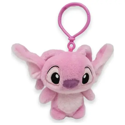 Stitch Pink 3D plüss figura akasztóval, táskadísz 12 cm termékfotó