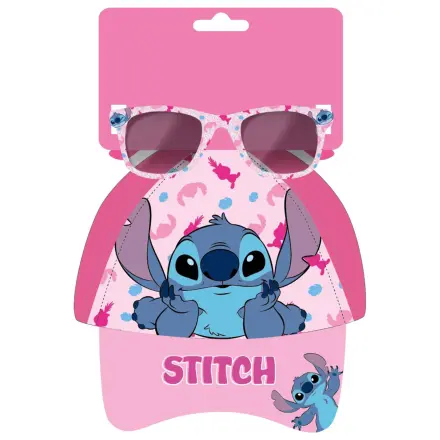 Stitch Pink Fun napszemüveg és baseball sapka szett termékfotó