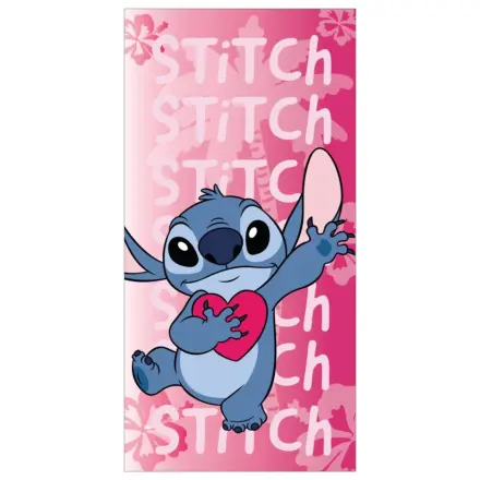 Stitch Pink Heart törölköző  termékfotó