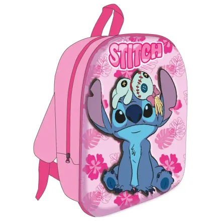Stitch Pink Mischief 3D hátizsák, táska 30 cm termékfotó