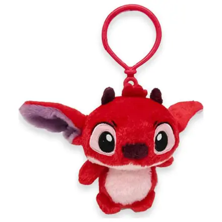 Stitch Red 3D plüss figura akasztóval, táskadísz 12 cm termékfotó