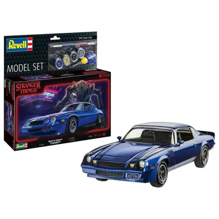 Stranger Things Model Készlet 1/25 Chevy Camaro Z/28 (Aqua Color) 19 cm termékfotó