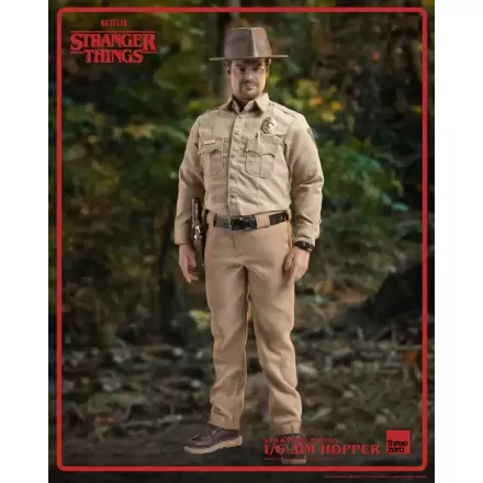 Stranger Things 1/6 Jim Hopper (Season 1) akciófigura 32 cm termékfotó