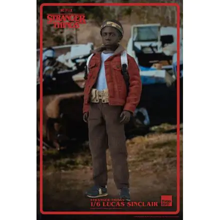 Stranger Things 1/6 Lucas Sinclair akciófigura 23 cm termékfotója