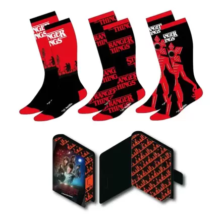 Stranger Things Socks 3-Pack 38-45 termékfotója