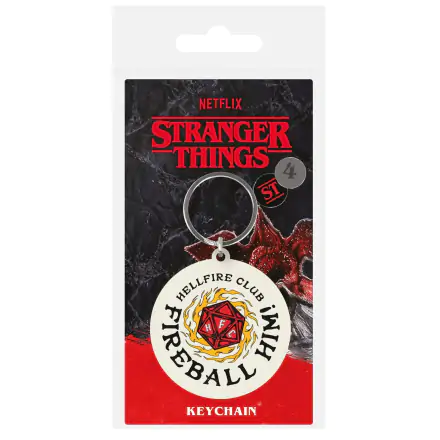 Stranger Things 4 Rubber Keychain Fireball Him 6 cm termékfotója