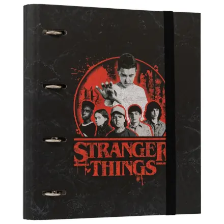 Stranger Things 4 gyűrűs karton irattartó mappa termékfotó