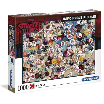 Stranger Things Badge Lehetetlen 1000 darabos puzzle termékfotója