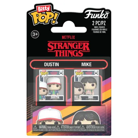 Stranger Things Bitty Funko POP! Vinyl 2 db-os figura csomag Dustin & Mike termékfotó