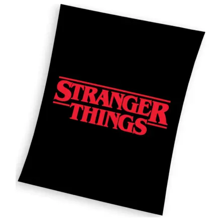 Stranger Things Black polár takaró termékfotó