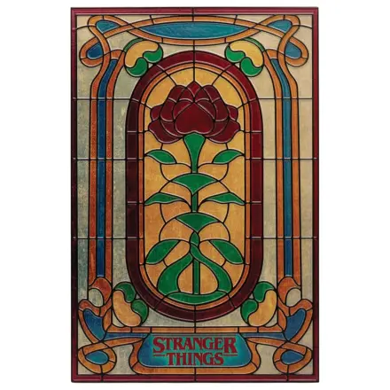 Stranger Things Creel House Stained Glass Window gyanta plakett  termékfotó