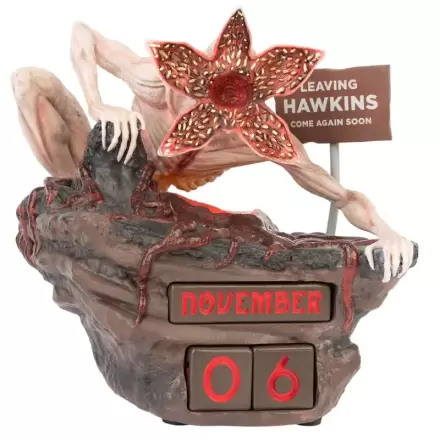 Stranger Things Demogorgon 3D perpetual calendar termékfotója