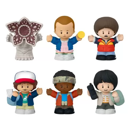 Stranger Things Fisher-Price Little People Collector 6-Pack Castle Byers 6 db-os Mini figura csomag 7 cm termékfotója