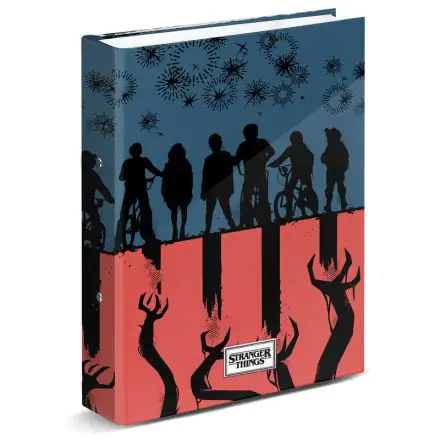 Stranger Things Flag A4 gyűrűs karton irattartó mappa termékfotó