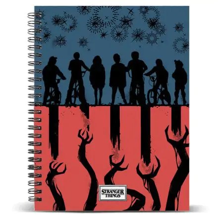 Stranger Things Flag A5 jegyzetfüzet termékfotó