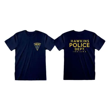 Stranger Things Hawkins Police Badge póló termékfotó