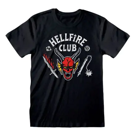 Stranger Things Hellfire Club Logo Black póló termékfotója