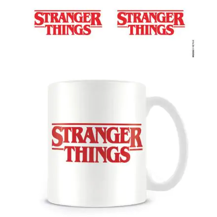 Stranger Things Logós fehér bögre termékfotó