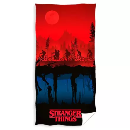 Stranger Things mikroszálas strand törölköző termékfotója