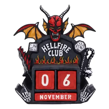 Stranger Things öröknaptár naptár Hellfire Club 15 cm termékfotó
