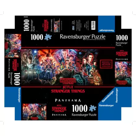 Stranger Things panorama puzzle 1000db-os termékfotó