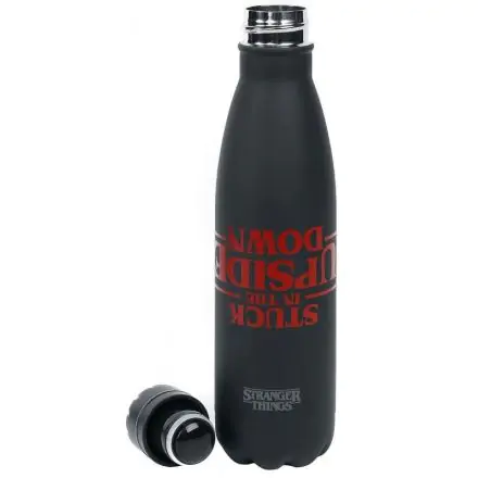 Stranger Things prémium rozsdamentes acél hőtartó palack termékfotója