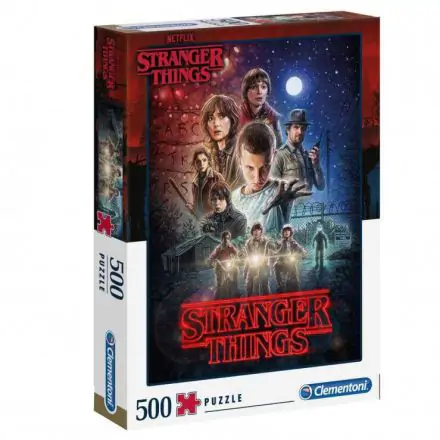 Stranger Things puzzle 500db-os termékfotó