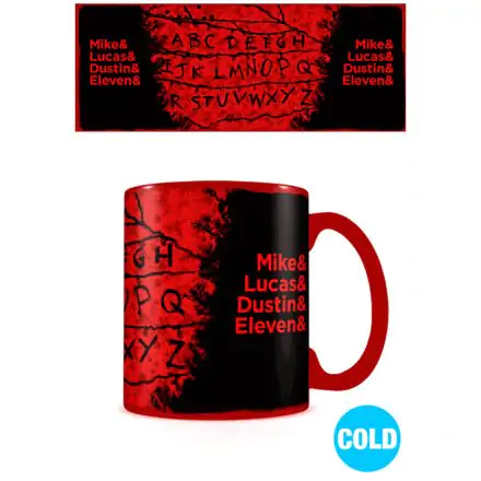 Stranger Things RUN hőre változó bögre termékfotó