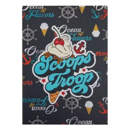 Stranger Things Scoops Ahoy puhacover A5 jegyzetfüzet  termékfotó