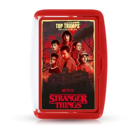 Stranger Things Top Trumps Collectables német nyelvű kártyajáték  termékfotó