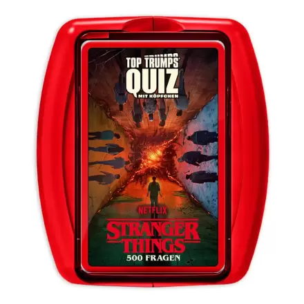 Stranger Things Top Trumps Quiz német nyelvű kártyajáték  termékfotó