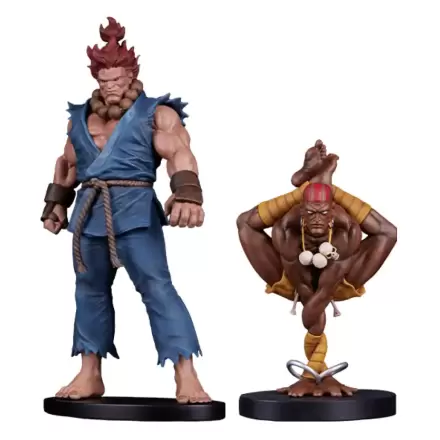 Street Fighter 1/10 Akuma & Dhalsim PVC szobor figurák 21 cm termékfotója