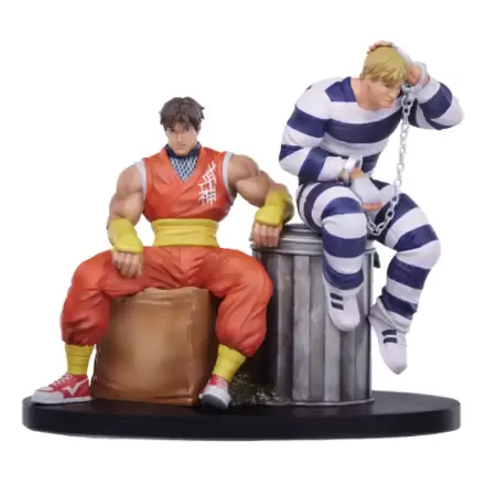 Street Fighter 1/10 Cody & Guy PVC szobor figura 18 cm termékfotója