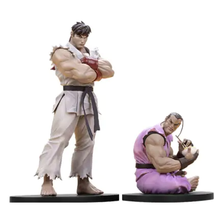 Street Fighter 1/10 Ryu & Dan PVC szobor figurák 18 cm termékfotó