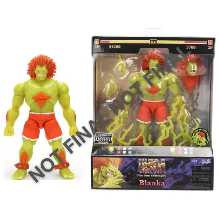 Street Fighter II Blanka GID akciófigura 19 cm termékfotó