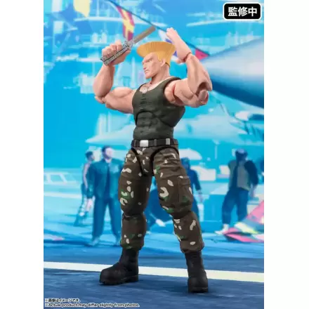 Street Fighter S.H. Figuarts akciófigura Guile -Outfit 2- 16 cm termékfotója