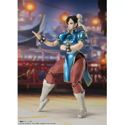 Street Fighter S.H. Figuarts Chun-Li (Outfit 2) akciófigura 15 cm termékfotó