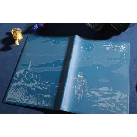 Studio Ghibli Castle in the Sky keményfedeles füzet termékfotó