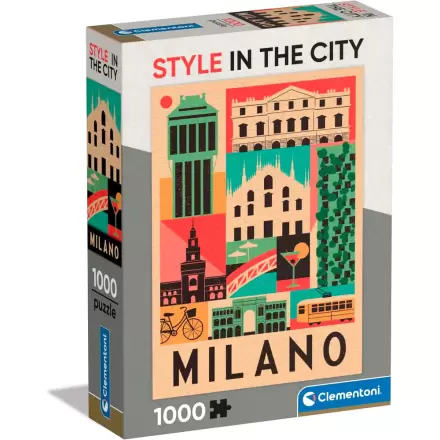 Style in the City Milan puzzle 1000db-os termékfotó