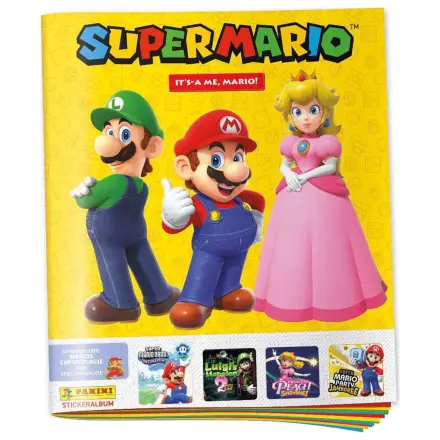 Super Mario 2 Collection Album német nyelvű matricacsomag termékfotó