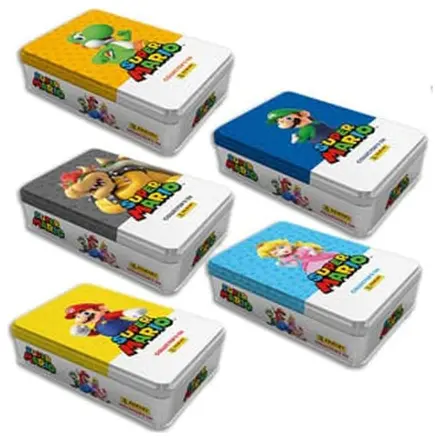 Super Mario 2 Slim Tin Box matrica és kártya csomag termékfotó