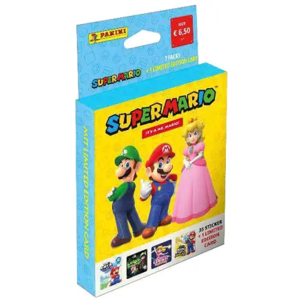 Super Mario 2 Sticker Collection Eco-Blister német nyelvű matricacsomag termékfotó