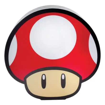 Super Mario Box Super Mushroom lámpa 15 cm termékfotója