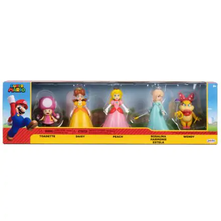 Super Mario Bros 5db-os figura csomag 6 cm termékfotó
