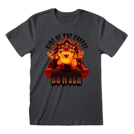 Super Mario Bros Bowser Throne Fashion póló termékfotó