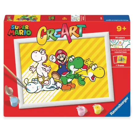 Super Mario Bros CreArt rajzcsomag termékfotó