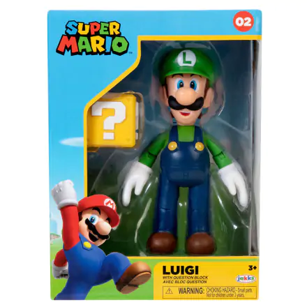 Super Mario Bros Luigi figura 10cm termékfotó