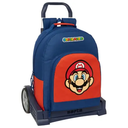 Super Mario Bros Mamma Mia Evolution gurulós táska 42cm termékfotó